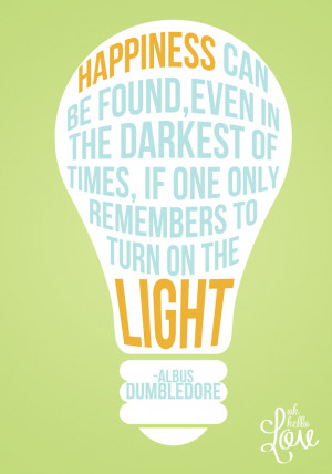 Dumbledore Quotes Light Picture