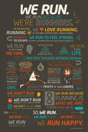 If running was about weight, there’d be a scale at the end instead ...