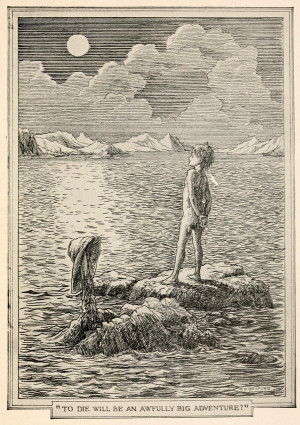 ... from J.M. Barries’ book “Peter and Wendy” published 1911