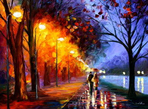 Love Romantical love painting photo
