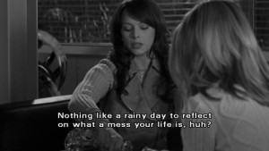 ... Rainy Day To Reflect On What A Mess Your Life Is, Huh ” ~ Sad Quote