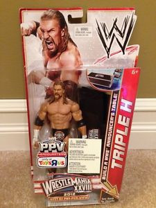 ÃÂ WWE Triple H Wrestlemania 28 Build A WWE Announcers Table Figur
