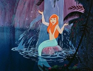 disney peter pan follow me waterfall mermaid neverland mermaids megan ...
