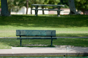Empty Lonely Bench....
