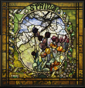 Louis Comfort Tiffany Stained Glass Window