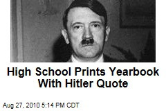 Adolf Hitler Quotes On Dictatorship