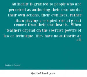 Authority Is Granted To People Who Are Perceived As Authoring Their ...