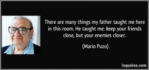 More Mario Puzo Quotes