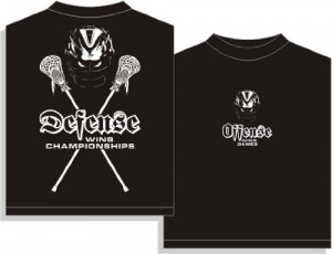 Defense Wins Lacrosse Short Sleeve T-Shirt