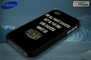 Bioshock Infinite Quote logo Black white Phone Case Back Cover for ...