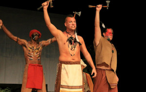 Cherokee Chief Dragging Canoe