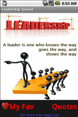 Good Leadership Quotes - screenshot