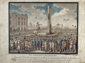 French Guillotine Revolution King Louis XVI