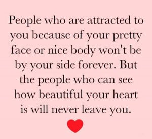 Beautiful Heart Cute Inspirational Quote
