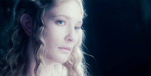 Galadriel, the Lady of The Golden Wood.