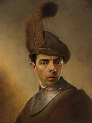 Historical Portraits, Starring Mr. Bean
