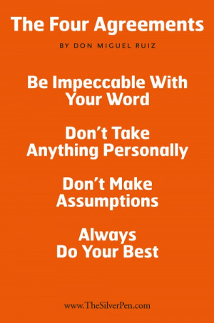 four agreements quotes