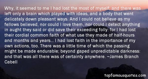 Favorite James Branch Cabell Quotes