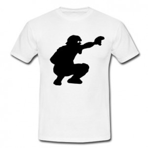 catcher baseball T-Shirts