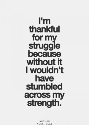 Accept Your Struggles