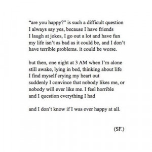 ... , deep, depression, quote, quotes, sadness, stop with the fucken tags