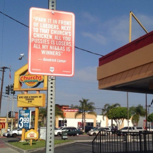 New “RAP QUOTES” – Signs on Original Locations in Los Angeles by ...