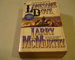 Vintage Paperback Book Lonesome Dov e By Larry McMurtry ...