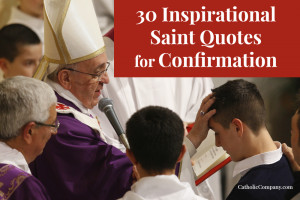 ... spiritual effects of confirmation establishes us more deeply in our
