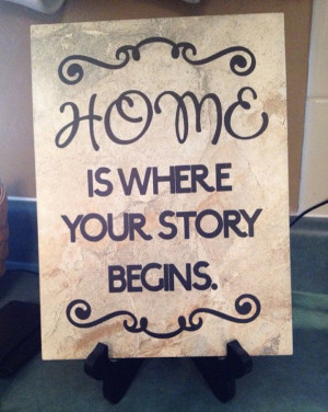 Customized Vinyl Quotes on Ceramic Tile 12