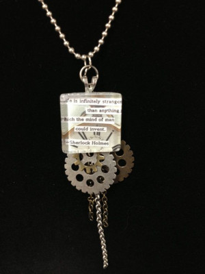 Sherlock Holmes quote with a Steampunk flair by RiverCityMakers, $15 ...