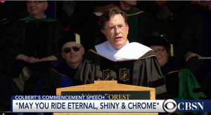 Stephen Colbert's graduation speech is exactly what you want: funny ...