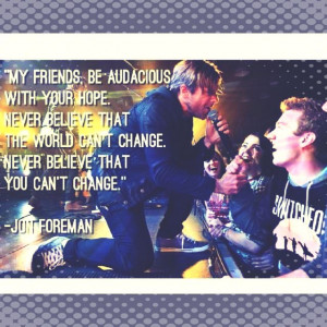 Quote by Jon Foreman