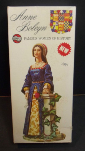 Airfix Anne Boleyn Model 03542-8 1/12 Scale Made England Famous Women ...