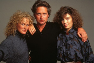 Anne Archer with Glenn Close and Michael Douglas for 1987's Fatal ...