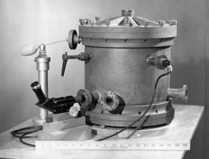 The Actual Apparatus Used in the Oil-Drop Experiment by Millikan