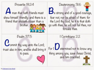 ABC Bible Verse Cards