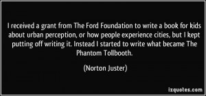 received a grant from The Ford Foundation to write a book for kids ...