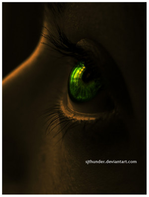Green-Eyed Monster by sjthunder
