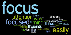 ... focus your thoughts and feelings are powerful and will affect your