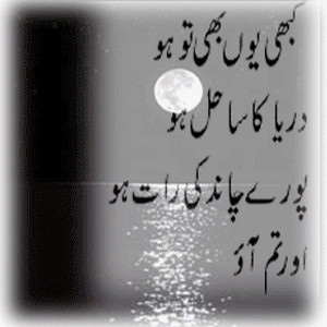 Sad Urdu Poetry Bewafai