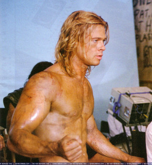 Brad Pitt from Troy movie