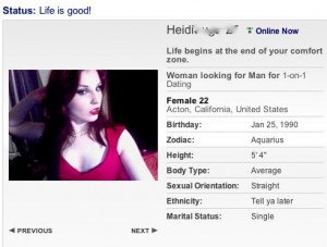 DATING ARTICLE #10: The Best Online Dating Profile Examples for Women ...