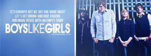 Boys Like Girls The Great Escape Quote Picture
