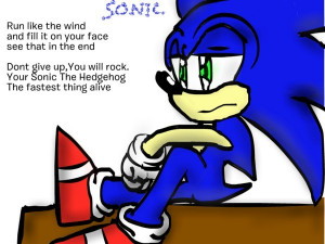 Sonic The Hedgehog Quotes. QuotesGram