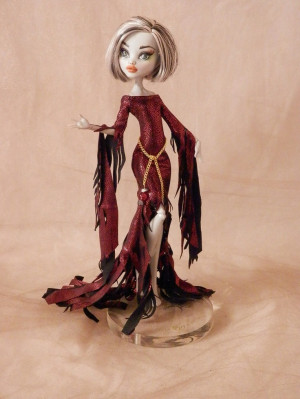 Red Gown for Your Monster High Doll.