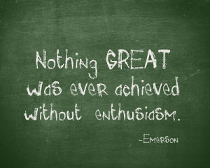 Enthusiasm - Power Quotes Series