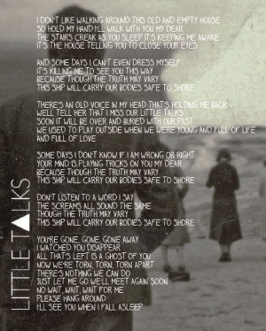 music-quotes:Little Talks by Of Monsters and Men
