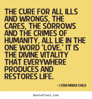 Lydia Maria Child Life Quote Art