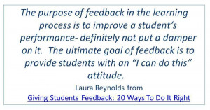 Feedback: What do we know? What do we do?