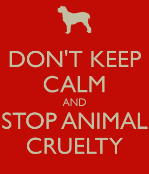 STOP CRUELTY TO ANIMALS - POSTERS